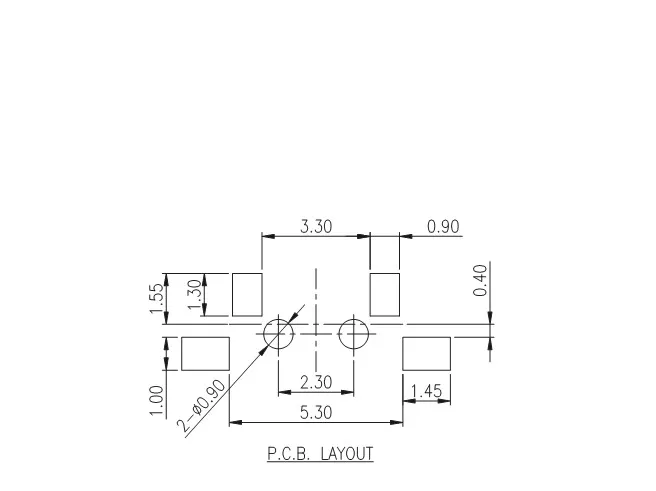 30pcs Taiwan 3.5*6 Big Beibei side press Tact switch SMD switch Side button switch Micro button 100GF