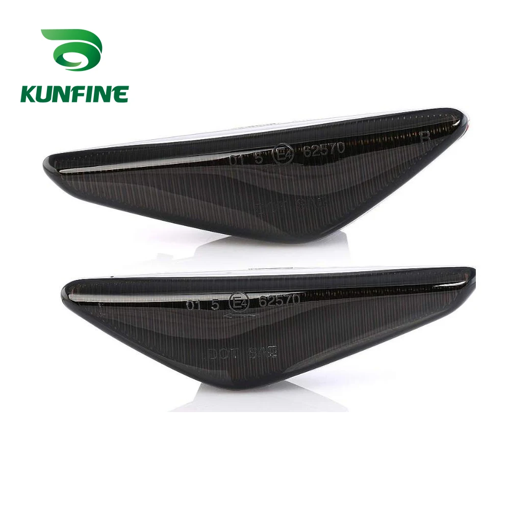 

Pair of Led Dynamic Side Marker Turn Signal Light Sequential Blinker Light For X3 F25/X5 E70/X6 E71 With Somke Cover