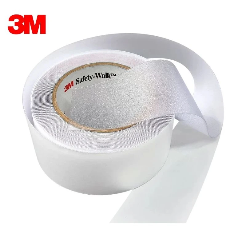 3M 220 Safety-walk Slip-Resistant Fine Resilient Tapes and Treads, for Barefoot Area ,4INx60FT/roll , Clear ,Dropshipping