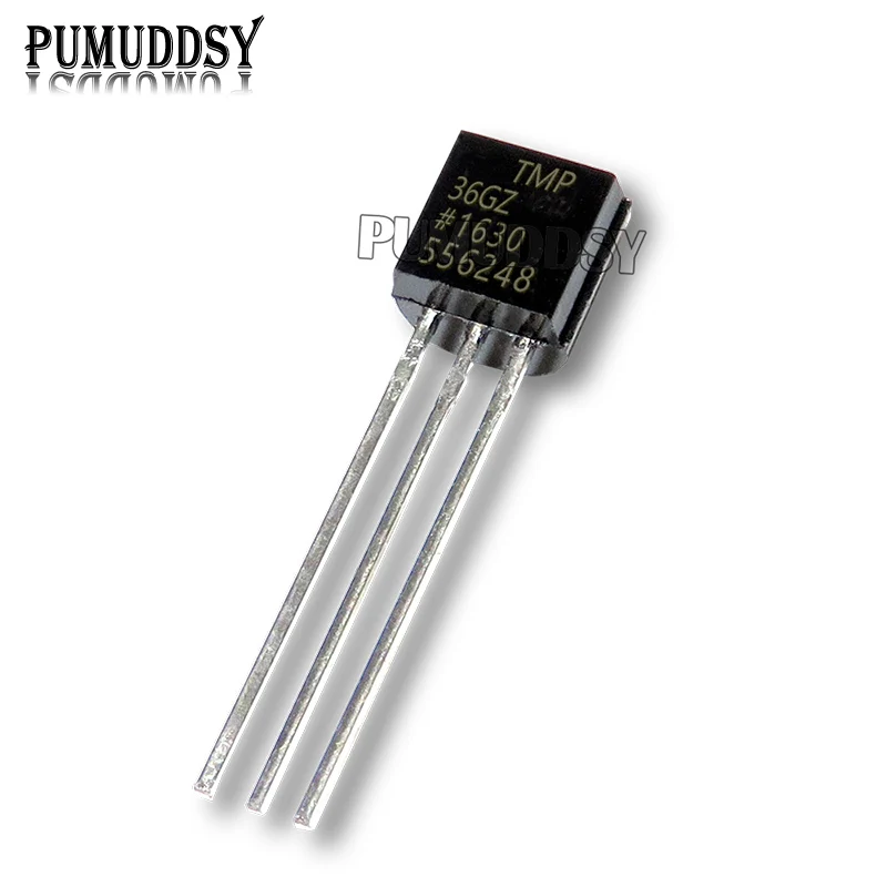 2PCS TMP36GT9Z TMP36GZ TMP36 TO-92 Temperature Transistor