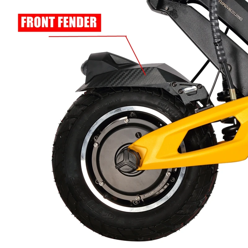 Original VSETT Front Fender & Rear Fender for VSETT 10+ Electric Scooter Mudguard MACURY Wheel Cover Tyre Hugger Guard