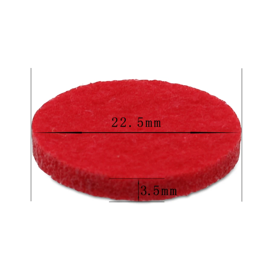 500pcs/Lot Oil Pads Colorful 12mm/17mm/22mm/30mm Felt Pads for 20mm/25mm/30mm/38mm Perfume Essential Oil Diffuser Locket