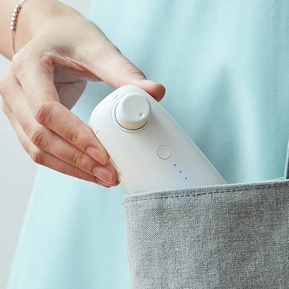 سدادة حرارية محمولة صغيرة محمولة Usb شحن التدفئة PlasticBag آلة الختم اللاسلكي المحمولة فراغ الغذاء آلة الختم