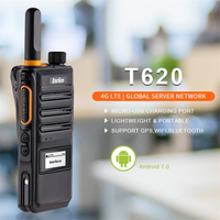 Inrico T620 Android Handheld Walkie Talkie 100 Km GSM WCDMA 4G LTE Smart Mobile Phone Network Intercom Poc Radio with NFC GPS BT