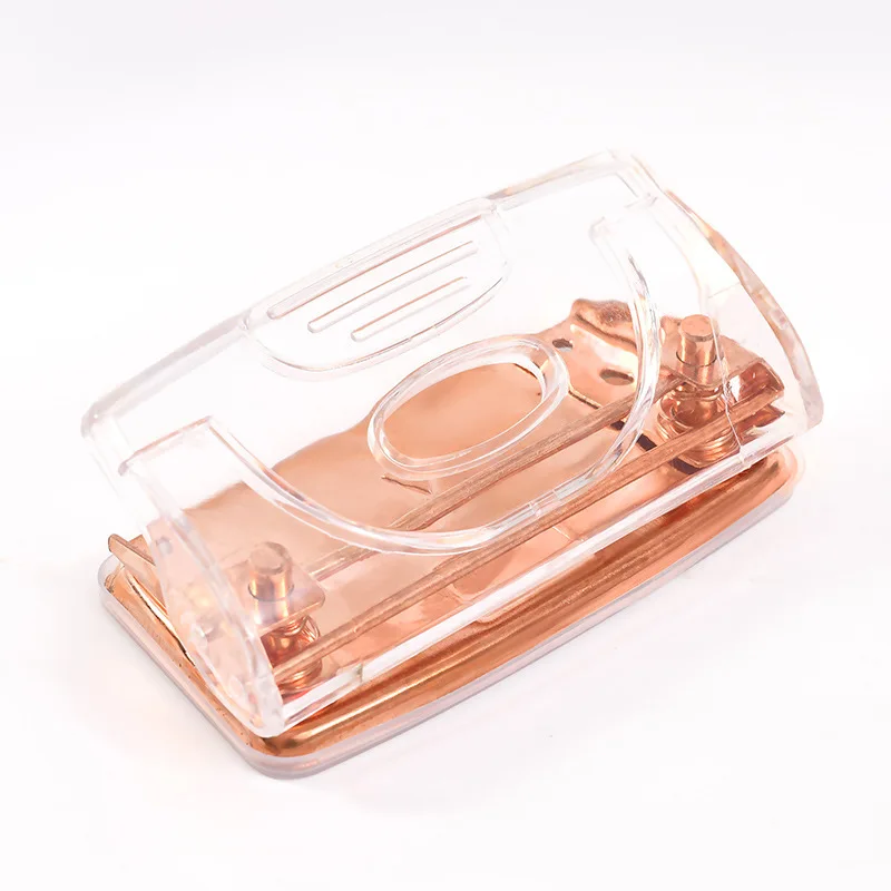 Creative Manual Rose Gold Stapler Staple Remover Staples Hold Punch Large Desk Stapler Student School Office Stationery Supplies