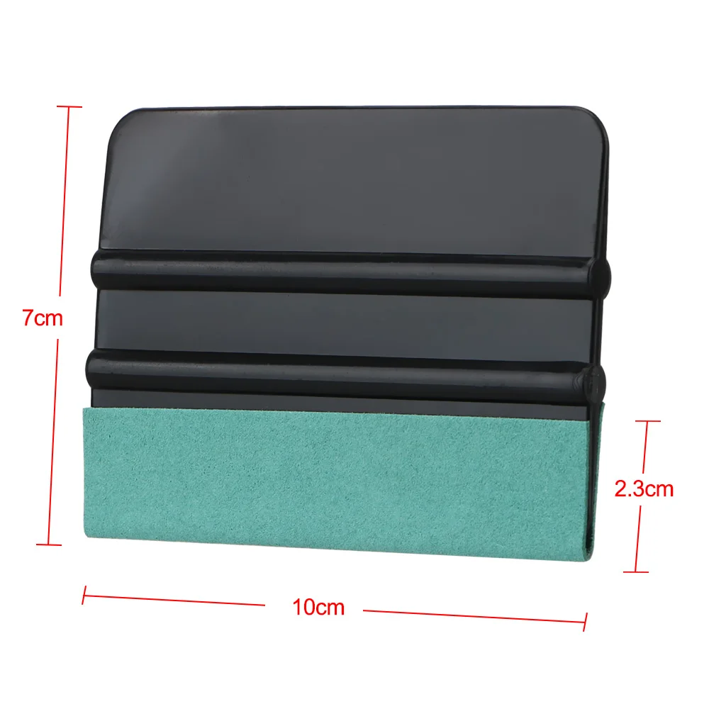 

No Scratch Suede Felt Wrapping Scraper 3pcs Sticker Film Window Tint Tool Carbon Fiber Vinyl Squeegee Car Tools