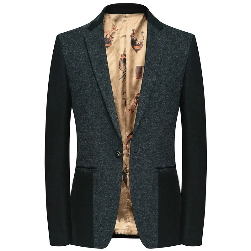 

Iwhanker new arrival high quality 85% wool casual blazer men,men's suits jackets ,casual jackets men 108-5