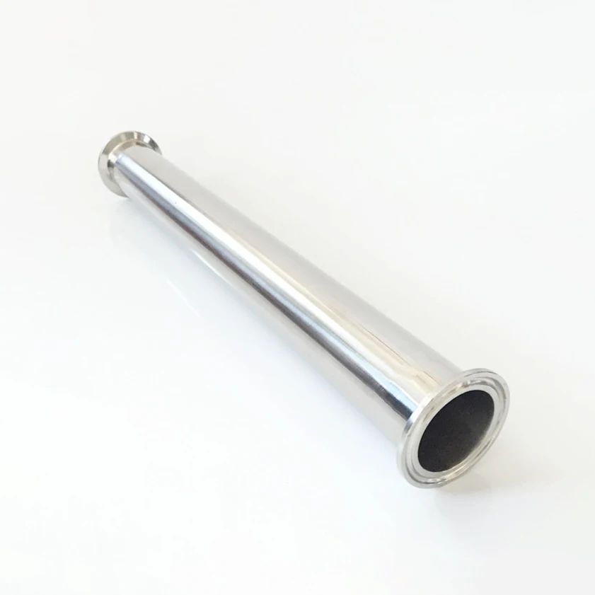 

1.5" Tri Clamp x 38mm Pipe OD Sanitary Spool Tube Length 458mm 18" SUS 304 Stainless For Homebrew Beer Moonshine Distillation