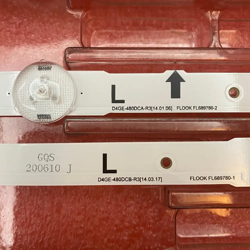 12 szt. Taśmy LED do Samsung UE48J5530 UE48J5500AK UE48H6240 UE48H6670 UE48J6275SU UE48J5510AK UE48J6270 UE48J6250 UE48J6250 UE48J6250SU