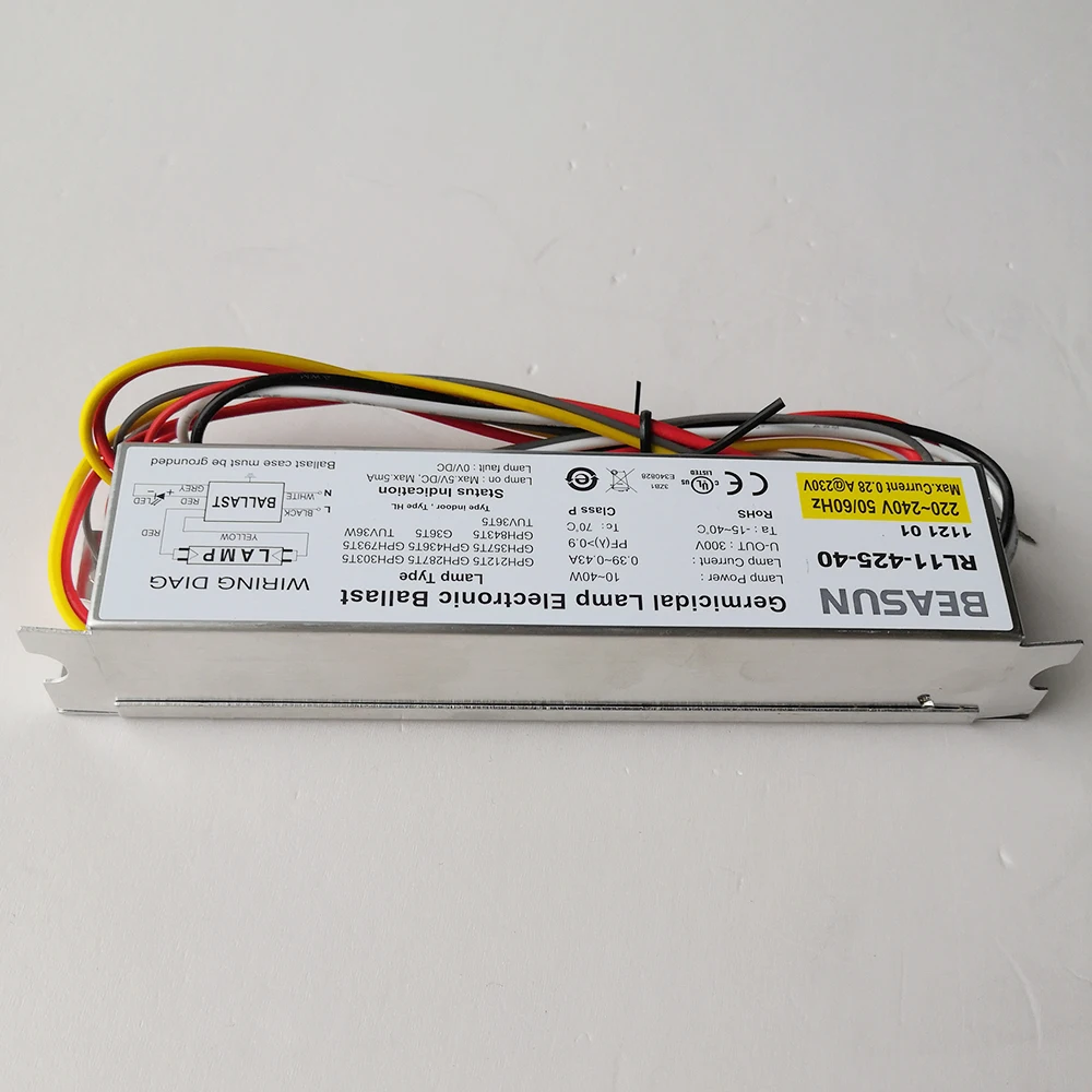 Imagem -06 - Tepro Beasun Porcelana Ip64 1040w Lâmpada Germicida Reatores Eletrônicos para Lâmpadas uv t5