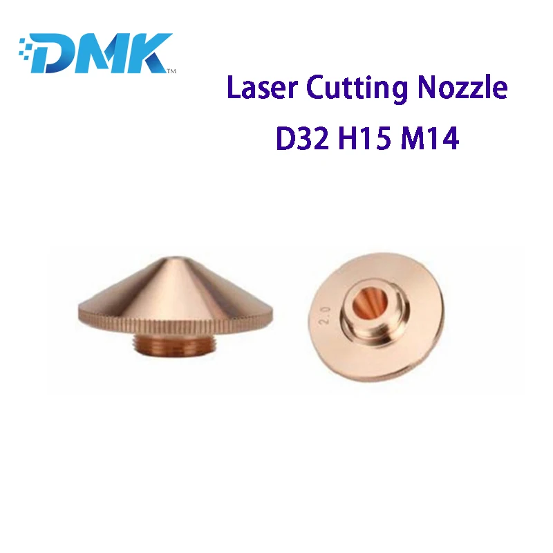 Laser Nozzle Single Layer /Double Layers Dia.32mm Caliber 0.8 - 5.0mm for Fiber Laser conusmables wholesale