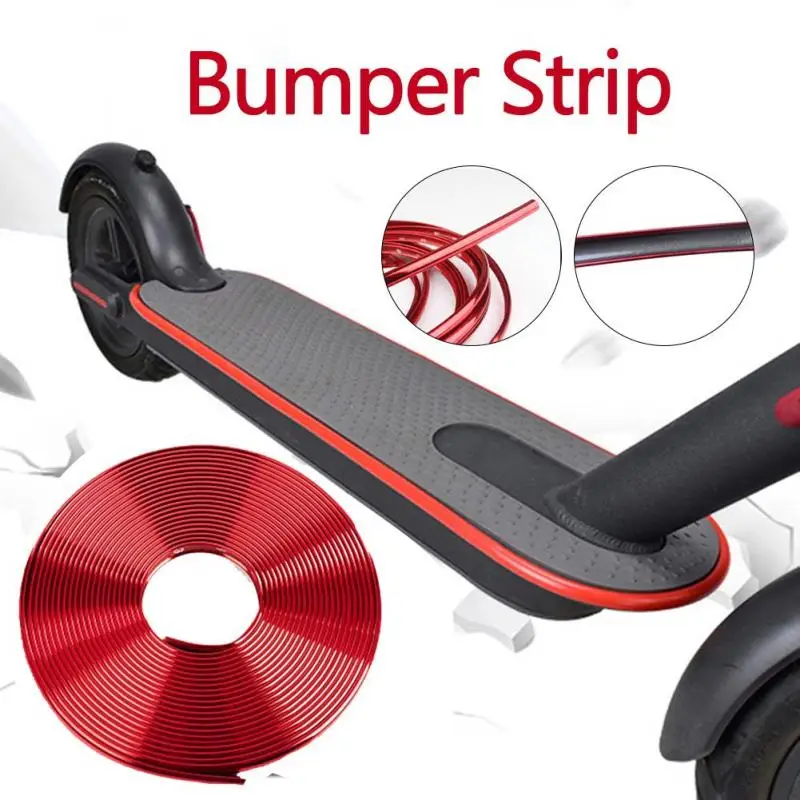 Electric Scooter Protective Bumper Anti-Collision Strip for Xiaomi M365 Pro 1S Pro2 Decorate Strip Anti-Collision M365 Part
