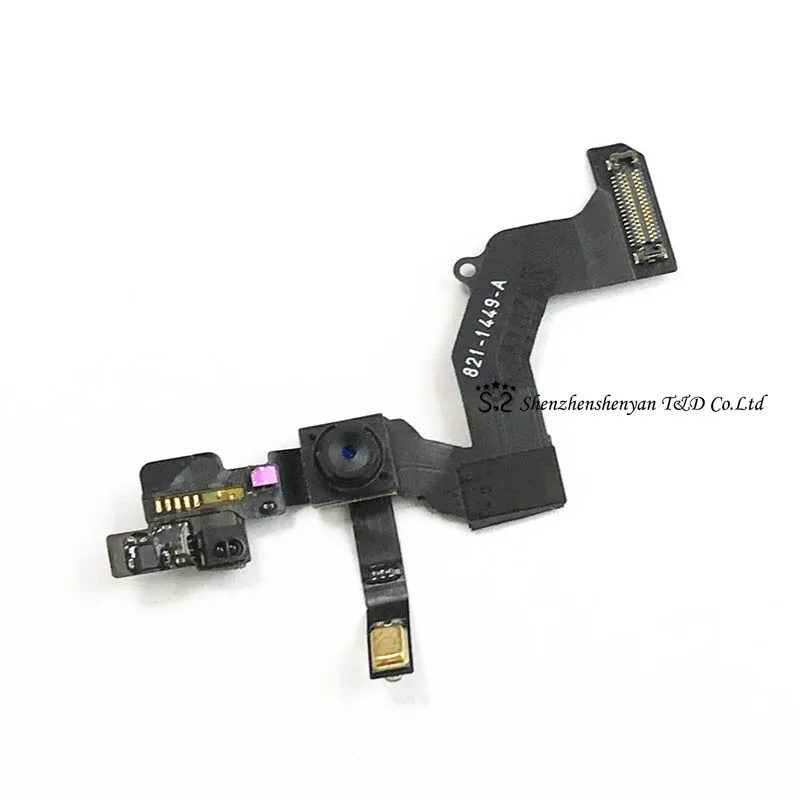 Small Front Camera for iPhone 5 5s 5c se 6 6s 6p 7 8 Plus Sensor Light Proximity Flex Cable Facing Cam Replacement