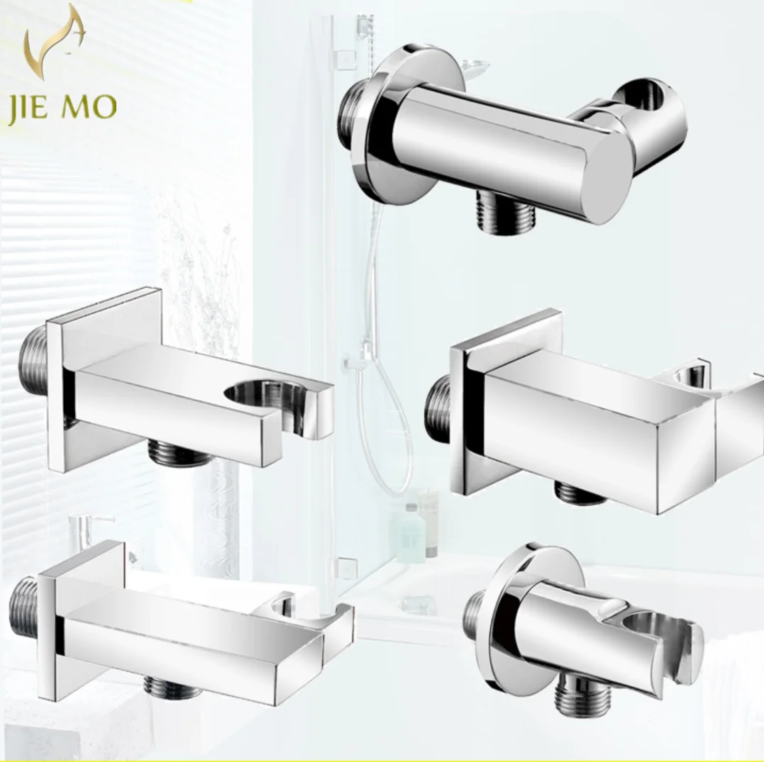 Bathroom Chrome handheld Shower Holder Shower Spray bath Bracket Wall Mount Bidet Sprayer Holder kitchen