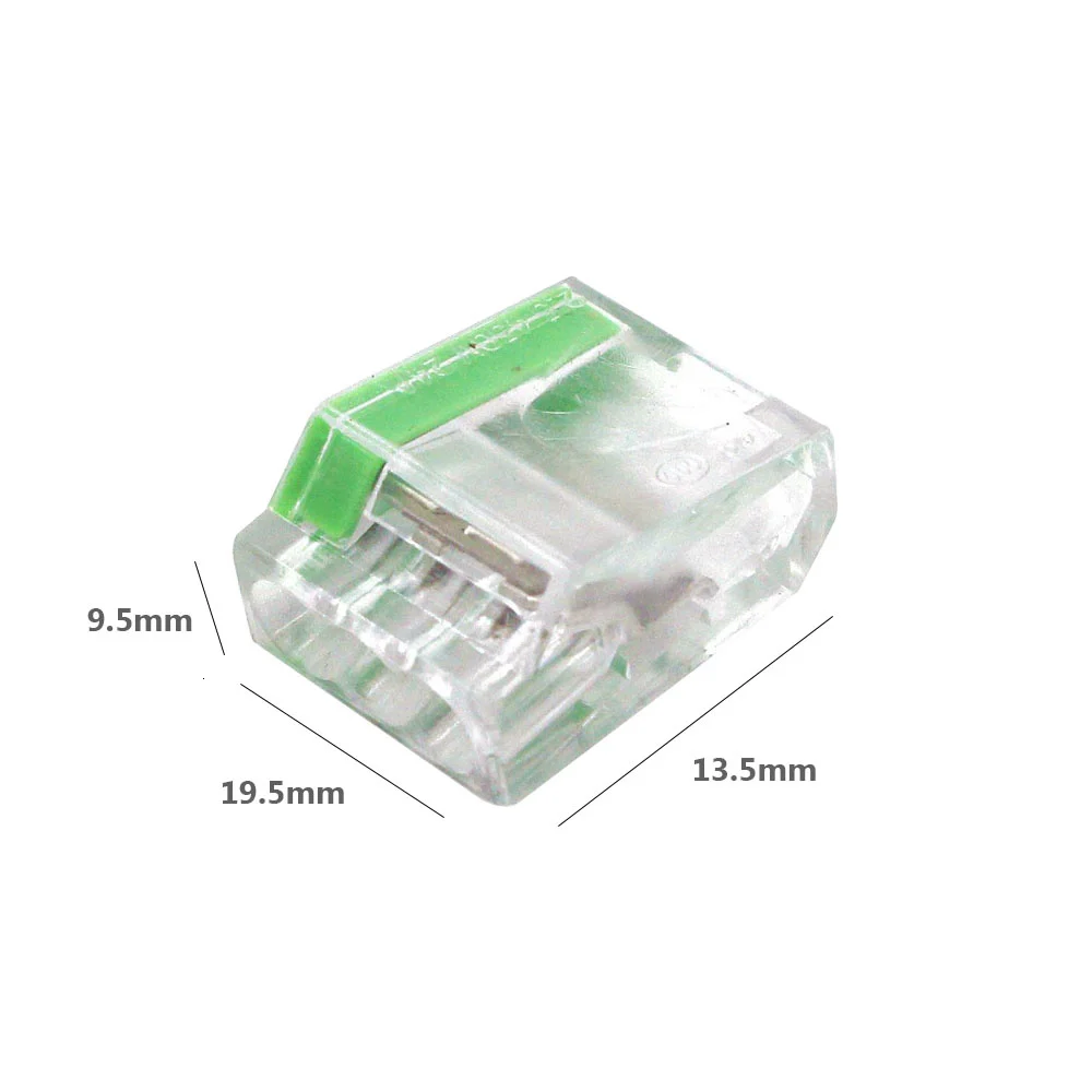 Wire Connector 252 253 254 255 Mini Quick Conectors Universal Compact Wiring Conductor Push-in Terminal Block LED Conector