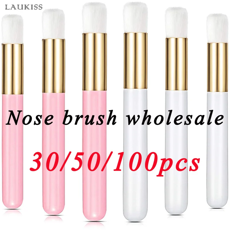 30/50/100pcs Wholesale Lash Shampoo Brush Eyelash Cleaning  Nose Blackhead Cleaning Brushes Eyelashes Extensions  Makeup Tools