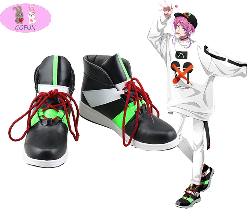 COFUN Division Rap Battle RAMUDA AMEMURA Cosplay Shoes  Boots