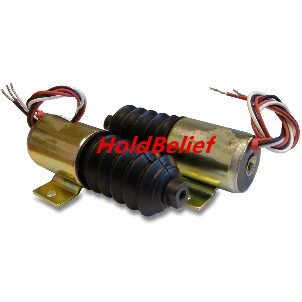 1 piece 24 Volt Push Solenoid Part No. Q610-C1V24 For Trombetta