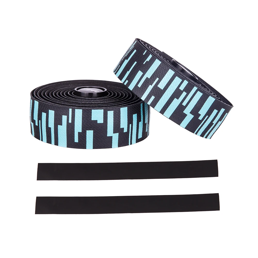 ZTTO Road Bike Handlebar tapes blue white gold teal Gradient color EVA PU Tape Durable Shock-Proof  Bartape BD8