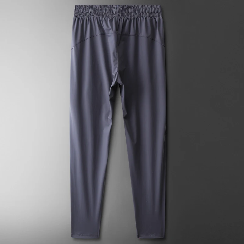 Sport Pants Man Running Summer Gym Sport Ice Silk Quick Dry Training Sweatpants Letter Printing Outdoor Bodybuilding Trousers