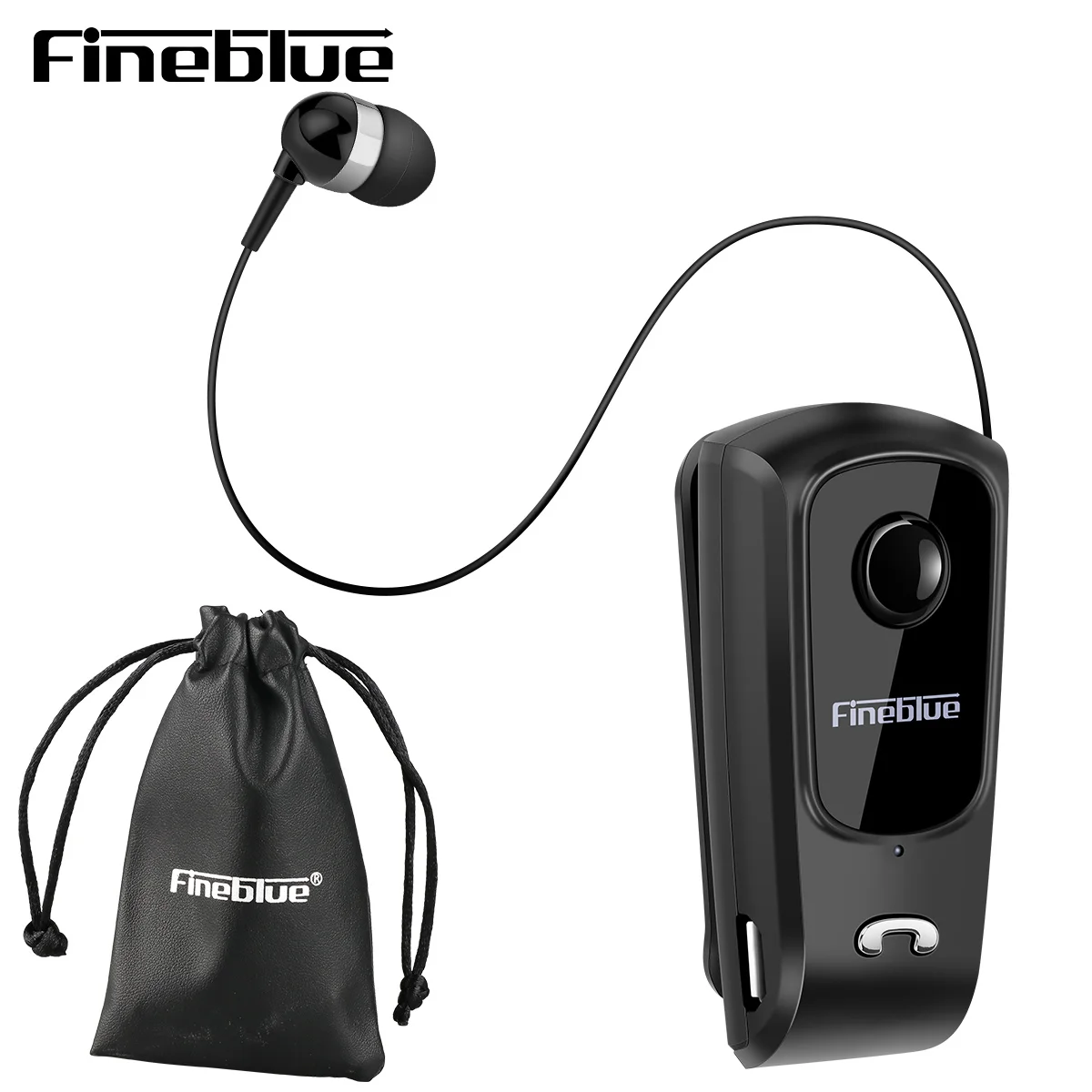 Fineblue F920 سماعة لاسلكية تعمل بالبلوتوث سماعة الاهتزاز تنبيه ارتداء سماعات الأذن ستيريو الرياضة مع حقيبة أو حقيبة فقط خيارات متعددة