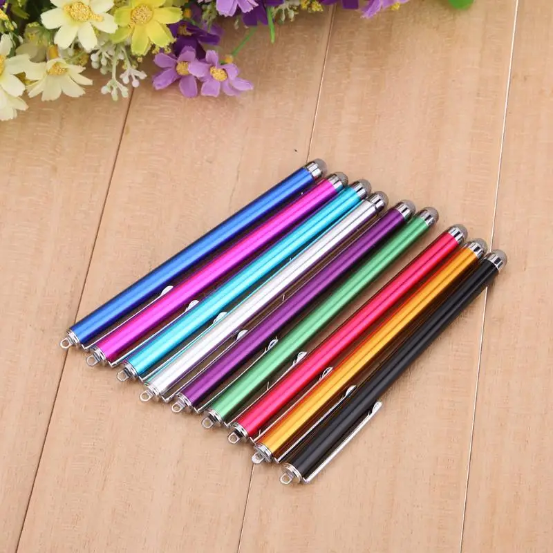 Touch Screen Pen Capacitive Pen Metal Mesh Micro-Fiber Tip Touch Screen Stylus Pens for iPhone iPad Samsung Tablet Phone