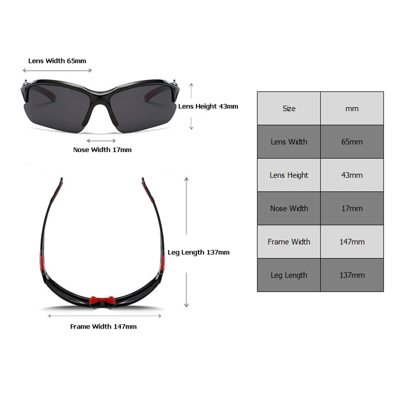 Professional Photochromic Cycling Glasses Polarized Bike Bicycle Eyewear Riding Racing Sports Sunglasses Fishing Goggles BC0244