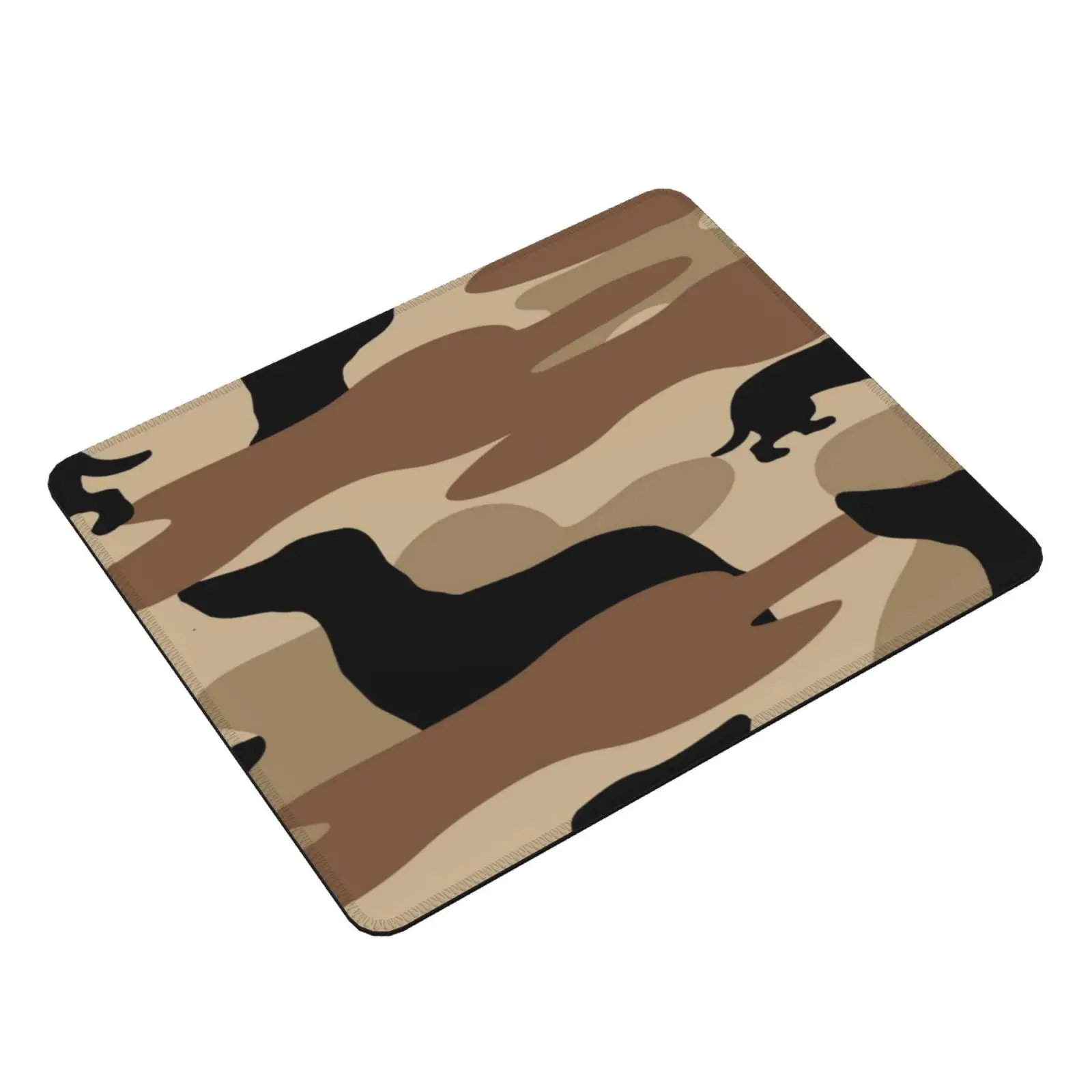 Desert Camo Weiner Dogg Mouse Pad 1614 Weiner Dachshund Sausage Hotdog Camo Desert Bosh Dog