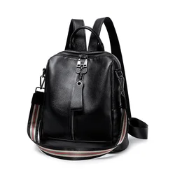 Zaino da donna moda semplice elegante zaino collega studente borsa da scuola zaino da viaggio borse da donna borse Hobos Tote