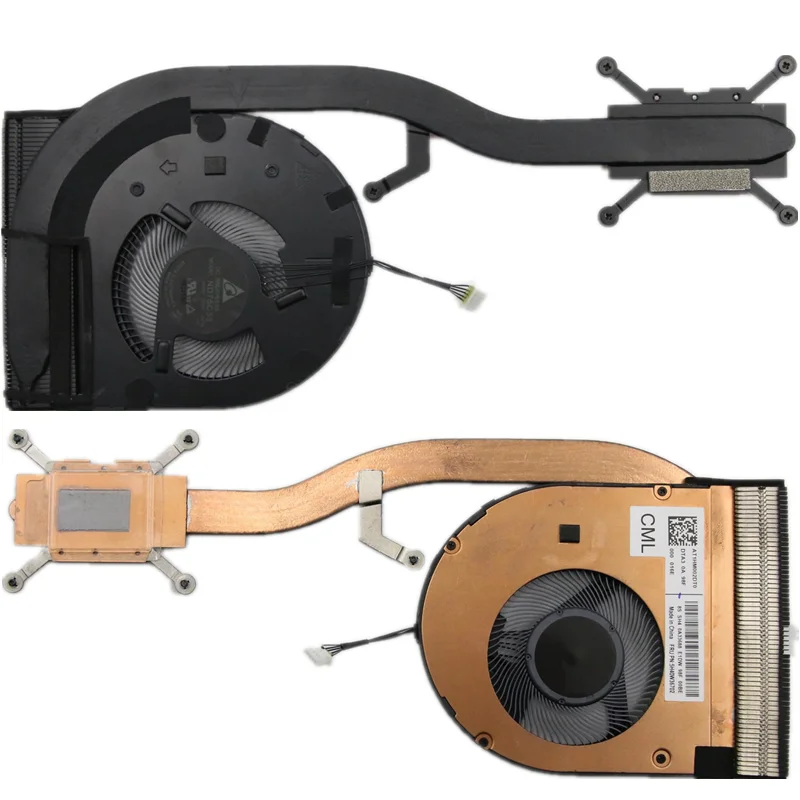 Imagem -02 - Ventilador Original do Refrigerador da Cpu Dissipador de Calor para Lenovo Thinkpad T490 T14 Gen Uma Laptop Gráfico Integrado 01yu189 01yu190 01yu191 Novo