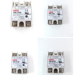 Solid State Relay SSR-10DA SSR-15DA SSR-25DA SSR-40DA SSR-50DA SSR-60DA SSR-75DA SSR-80DA SSR-90DA 3-32V DC TO 24-380V AC