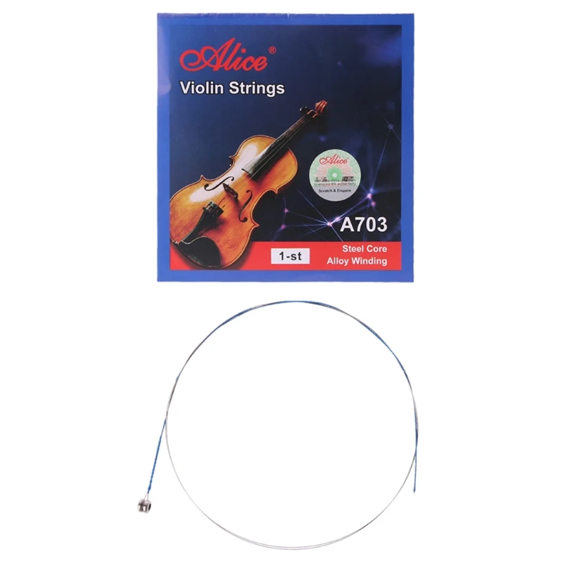 Alice A703-1 E Violin String for size 1/8 1/4 1/2 3/4 4/4