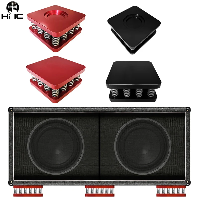 

1PCS Shock Spikes Spring Damping Pad HIFI Stand Feet Speaker Spike Foot Pad KTV Subwoofer Stage Matrix Speakers Isolation