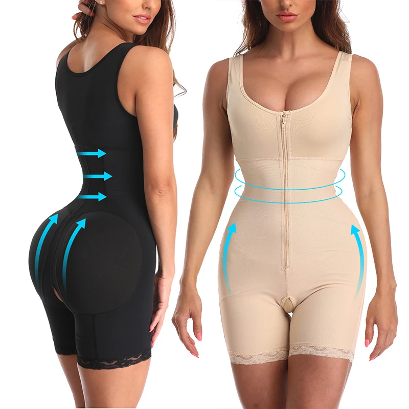 

Woman Slim Underwear One Piece Bodysuit Shapewear Lady Underbust Body Shapers Lingerie Waist Trainer Butt Lifter Hip