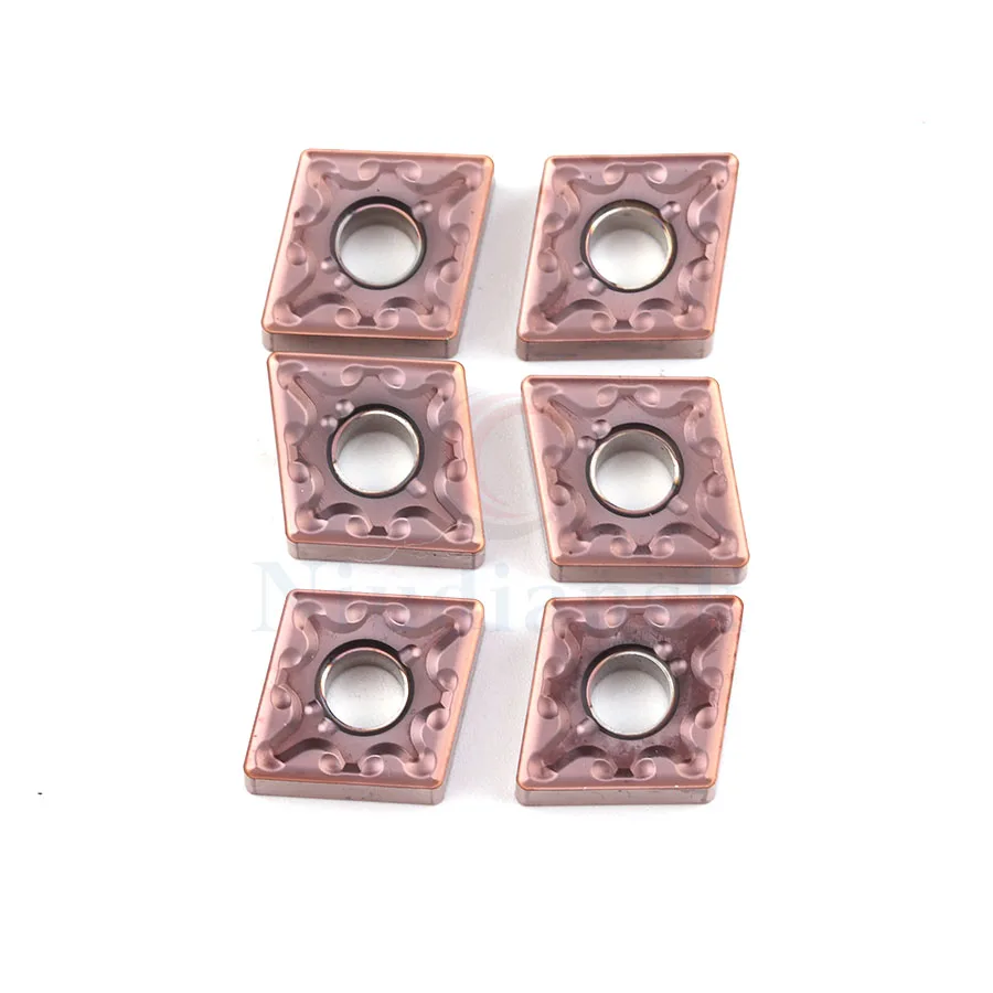 10pcs CNMG120404-MA LF6018 CNMG120408 -MA LF6018 High-quality carbide alloy inserts CNC lathe turning tool , for stainless steel