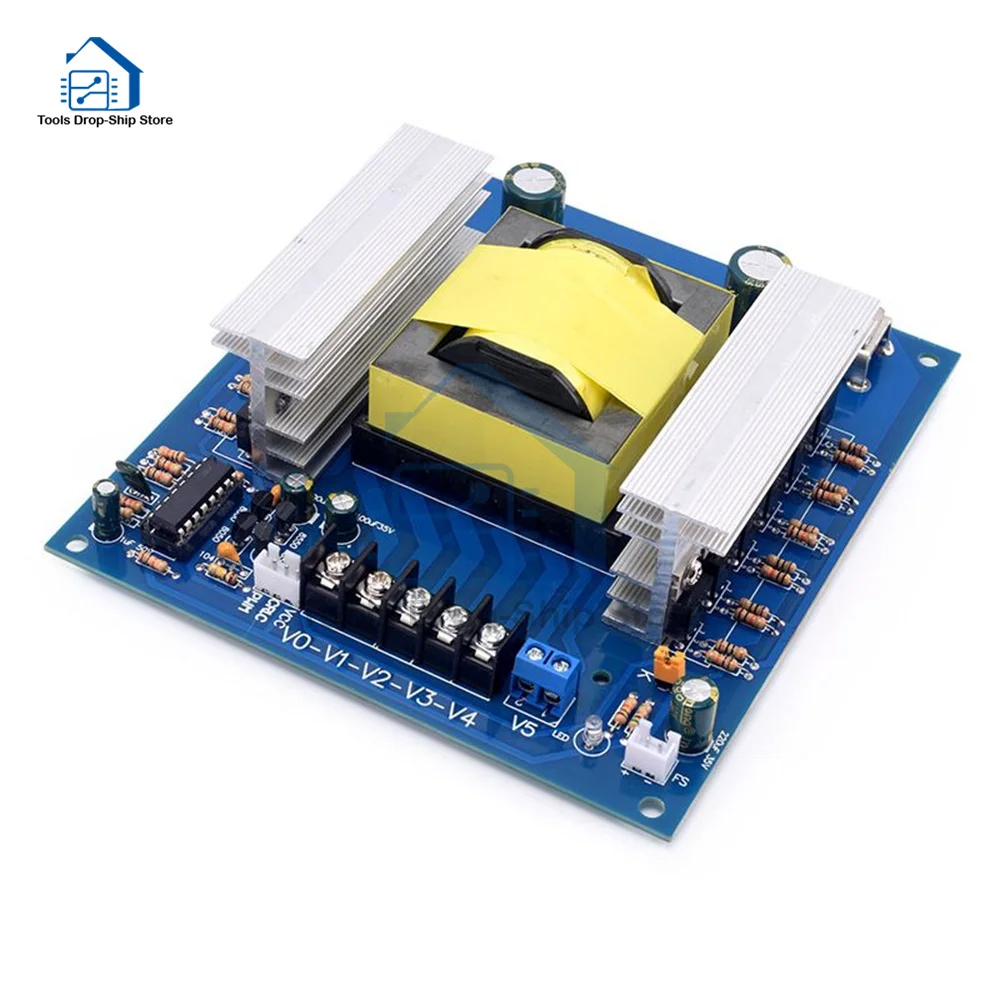 DC12V 1000W Inverter Boost Board DC To AC Boost Sine Wave Modified Wave Single Silicon Machine Front-stage Inverter Module