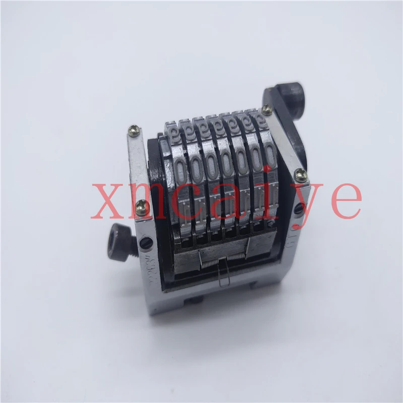 GTO 7 Digits Horizontal Numbering Machine, Clockwise Jump Mode 9.0.1.2.3.4.5.6...