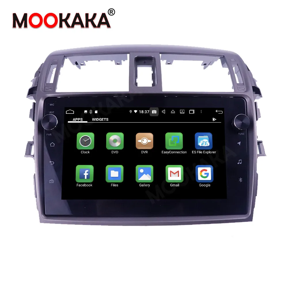 For Toyota Corolla 2006-2013 Car Radio Player Android 10 PX6 128GB GPS Navigation Multimedia Player Radio Head Unit IPS No 2 Din