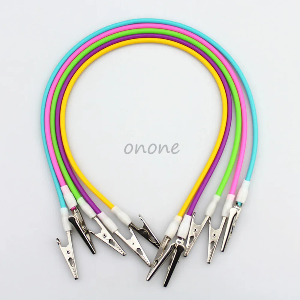 10pcs StainlessSteel Dental Bib Clips Chain Autoclavable Silicone Patient Clip Colorful Bib Clip Napkin Holder Dental Disposable