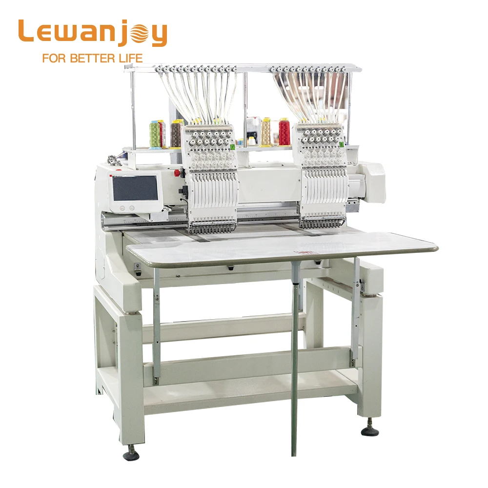 2 Head 15 Needle China Supplier Industrial Computerized Embroidery Sewing Machines HOT Sale In US Similar As Ricoma Zsk Swf