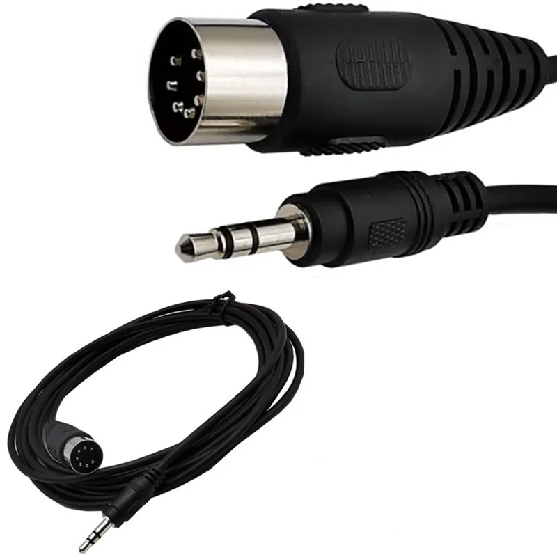 7핀 Din 수-3.5mm 1/8인치 스테레오 수 오디오 케이블 0.5m 1m 1.5m 3m