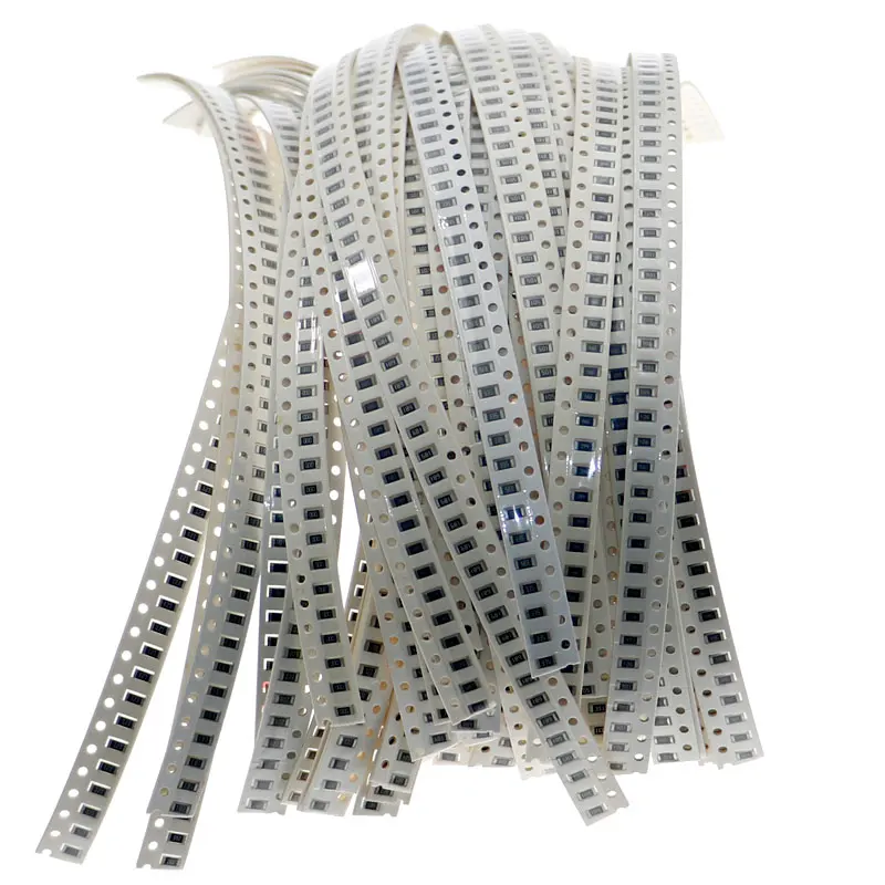 

2500pcs 50values*50pcs 5% SMD Resistor Kit 1/4W 10ohm-910Kohm 1206 Chip Resistors Assorted Sample Kit