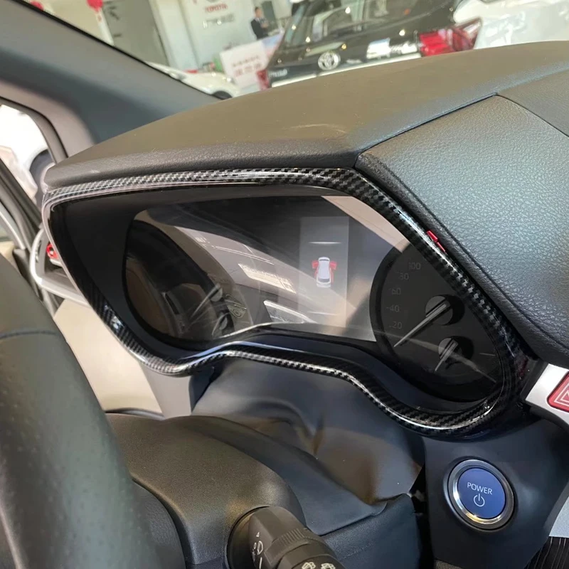 

For Toyota Sienna 2021 2022 ABS Car Interior Dashboard Instrument Panel Screen Frame Cover Trim Sticker Accessories Styling