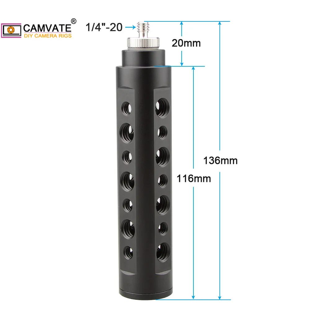 CAMVATE Aluminum Alloy Camera Handle Grip With 1/4\