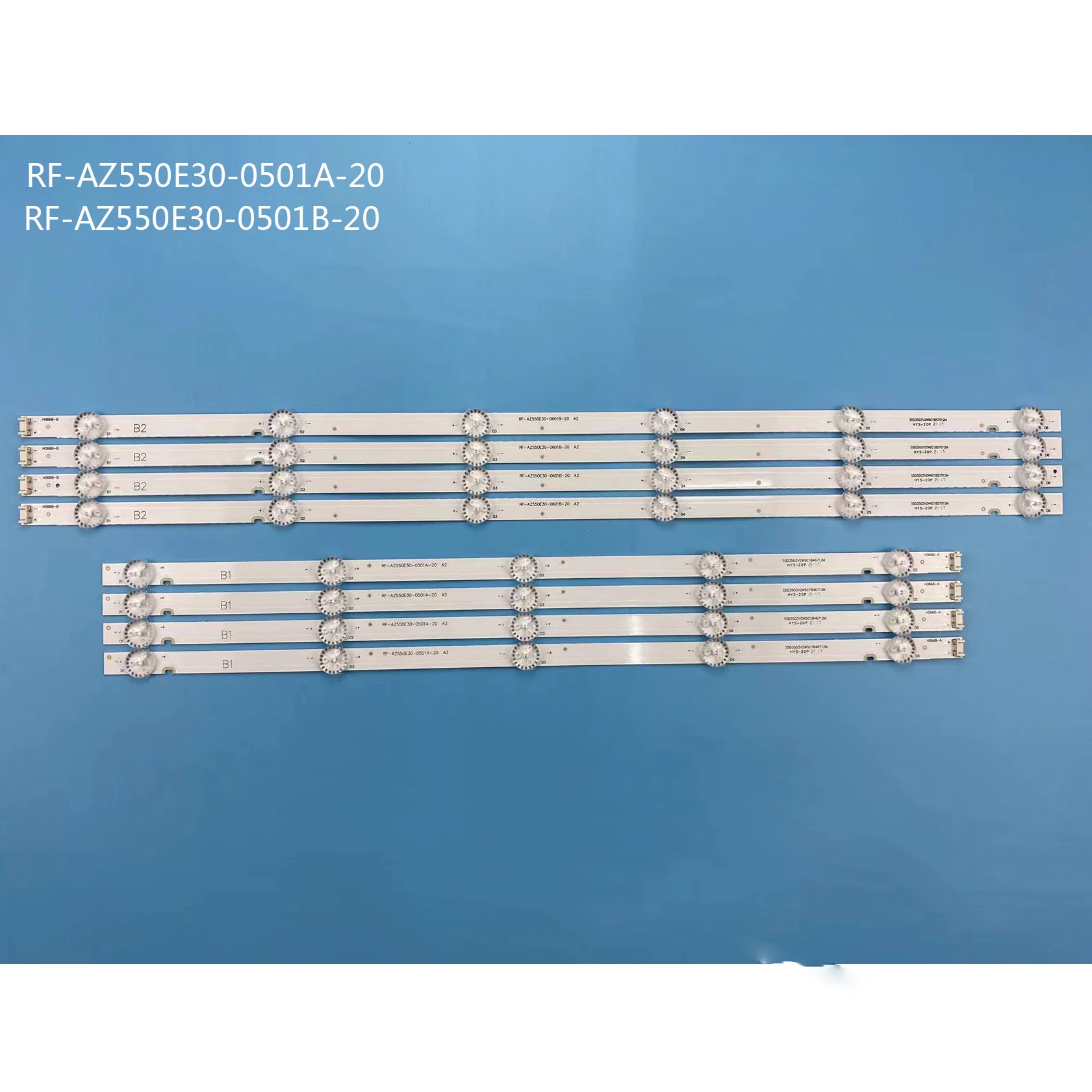 LED backlight strip for 55UJ6200-UA 55U5A ODL55650U-TIB 55U4750A TH-55FX580C BLUE-55D3503V2W5C1B46612M-ZH-B1