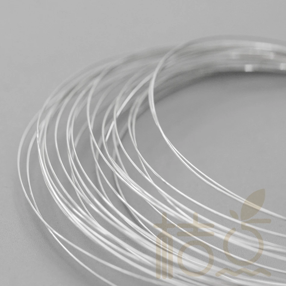 Half Hard Sterling Silver Round Wire - 925 Silver Wire - Wrapping Wire