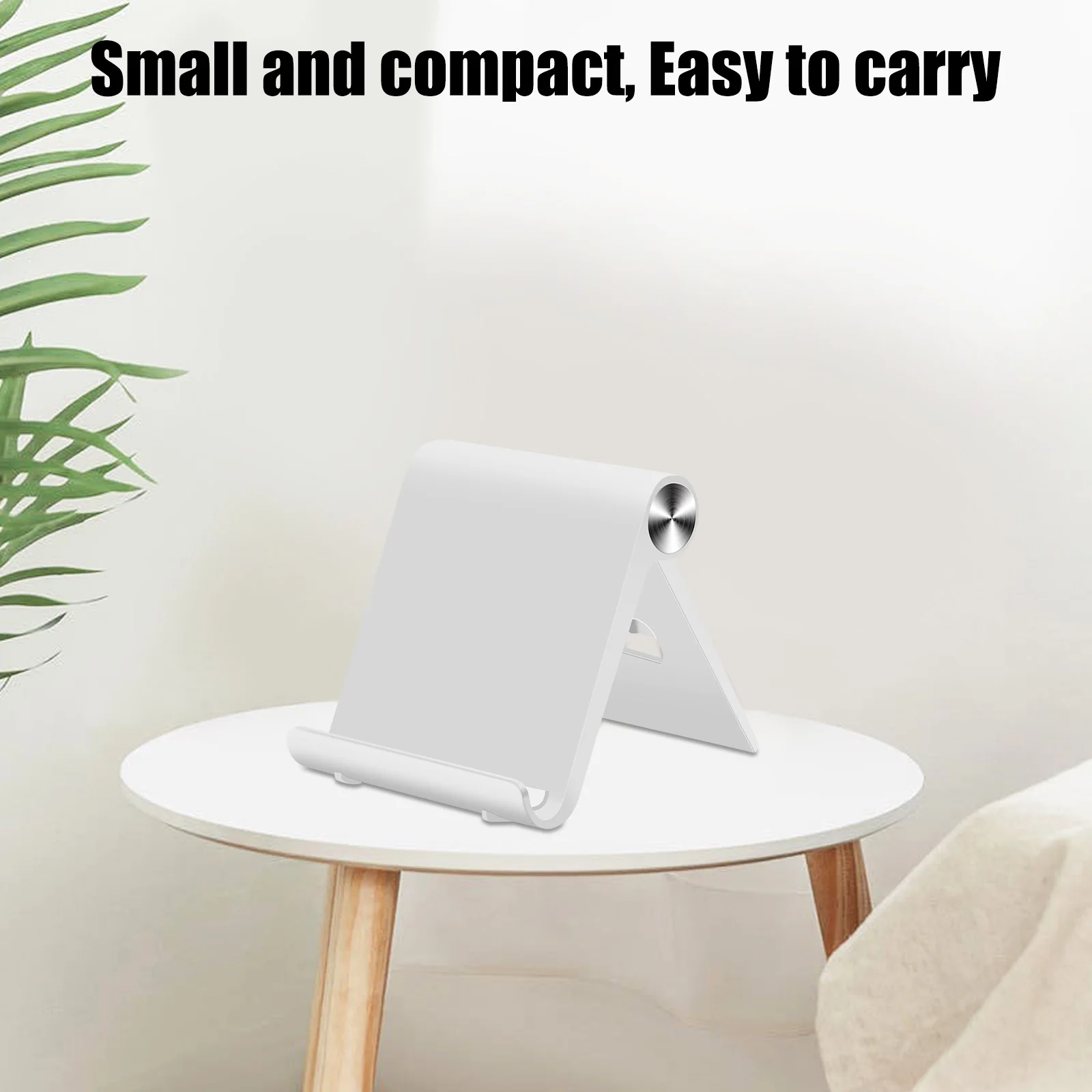 Universal Adjustable Phone Tablet Holder Stand with Mirror for iPhone Samsung Xiaomi Huawei iPad Phones Tablets Desk Stand