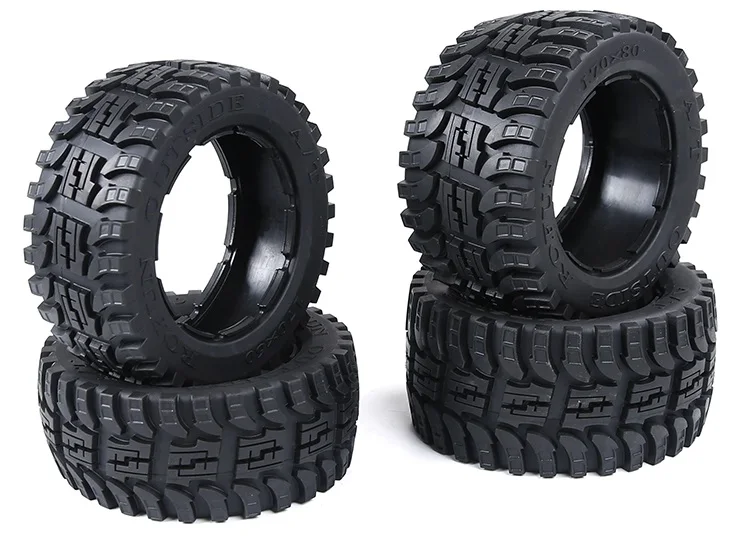 All Terrain-banden V2 geschikt voor HPI Baja 5R 5B Rovan Sport 1/5 Buggy's King Motor