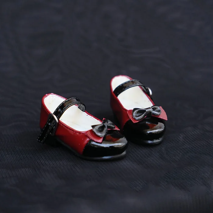 1/4 scale BJD bow leather shoes boots for BJD MSD doll accessories,Not included doll and other accessories A0555