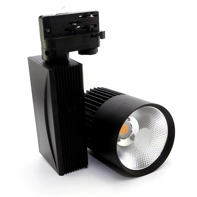 High Power 2Line 3Line 4Line LED Track Light 35W COB Rail Light LED Track Spot Light Clothing Store LED Ceiling Lamp